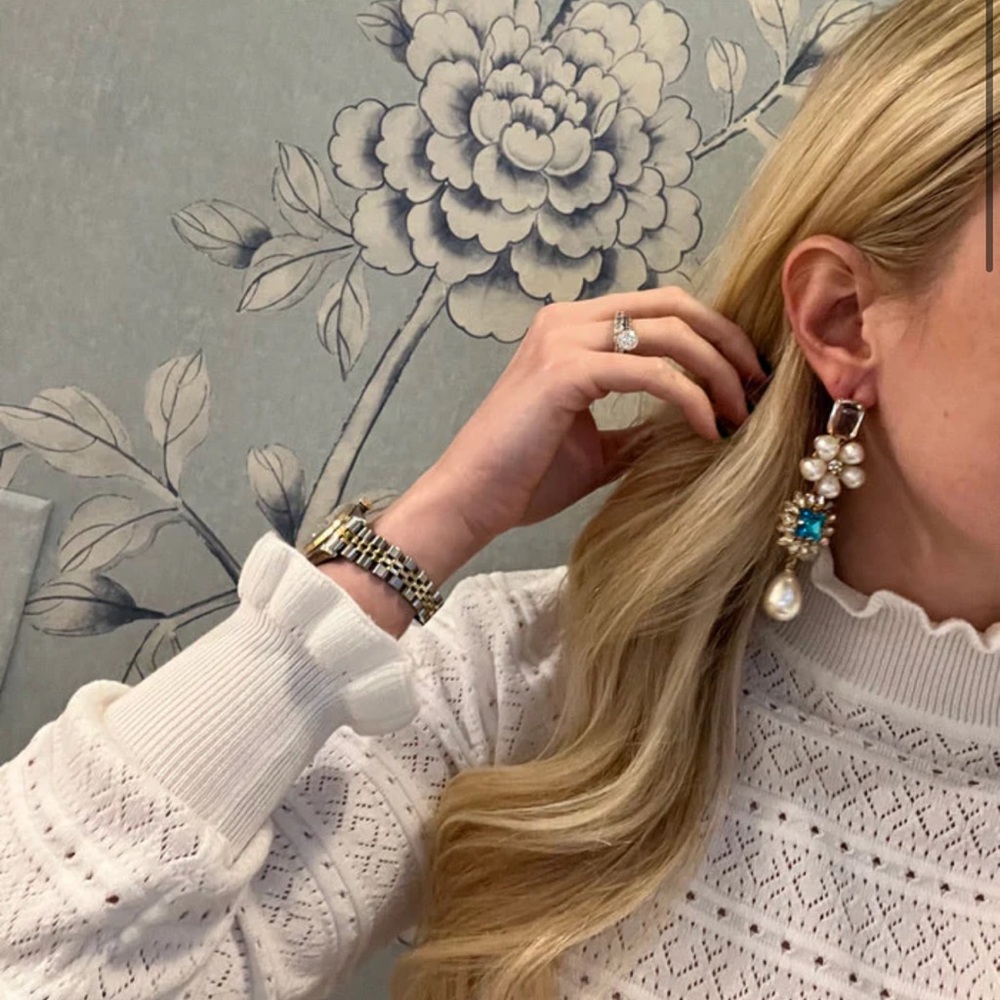 Custom SJ Bailey Co. Statement Earrings